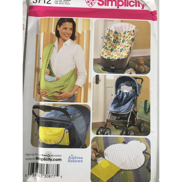 Sewing Patterns Mixed 4 Lot Home Decor Curtains New Baby Accessories Uncut A20 - Picture 3 of 7